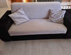 Extendable sofa with 2 armchairs