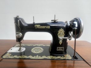 Minerva sewing machine, made in Czechoslovakia