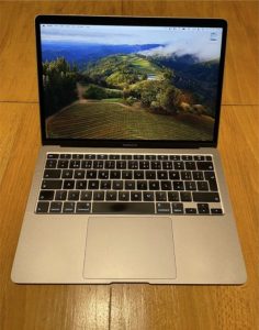 MacBook Air 2020 i5, 256 GB, 16 GB RAM, Space Gray