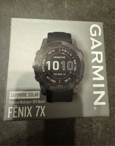 Garmin Fénix 7X Sapphire Sollar Titanium