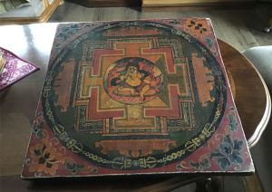 Antique Nepal painting for sale