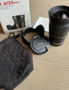 Samyang 24mm 1.4 Sony E mount