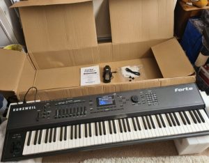 New Kurzweil Forte 88 Stage piano, workstation