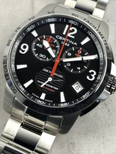 Original Certina DS Podium chronometer chronograph -C0344531105700 -brand new