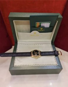 Rolex DAY-DATE 36 Rare Onyx Dial 18KT Solid Gold Watch Replacement Auto