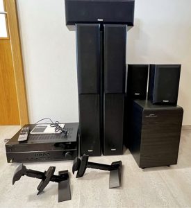 audio sestava 5.1 YAMAHA + MAGNAT + JAMO