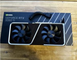 Nvidia Geforce Rtx 3060 Ti video card, in mint condition.