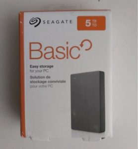 Seagate 5TB külső