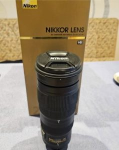 Brand new Nikon 200-500mm VR