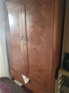 Antique mirror and cabinet 1930