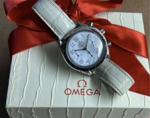 Omega Speedmaster Reduced 39 in White Lgsw