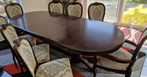 Italian dining table set