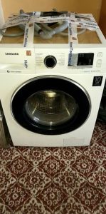 washing machine + dryer.Samsung-WD80M4......