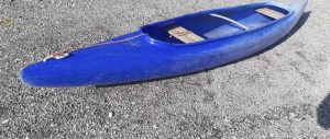 Tydra plastic canoe