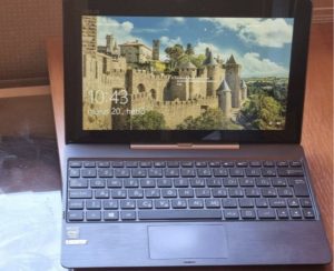 Asus Transformer Book T100 tokkal frissen telepített Windows!