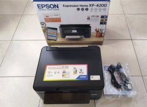 Újszerű Epson XP-4200 profi Wifis Multifunkciós nyomtató +Új patron!