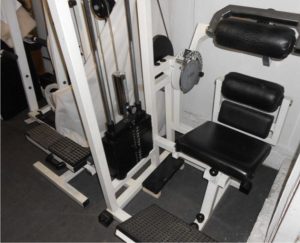 Technogym deep back rehab fitness machine!