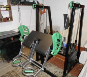 Jlm Powerline independent arm biceps machine (scott machine)!