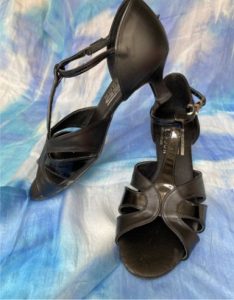 New Latin dance shoes, leather, size 37, Freed of London-Linda, professional