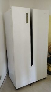 Refrigerator with freezer