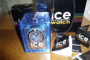 Férfi Ice Watch vízálló sport karóra, új