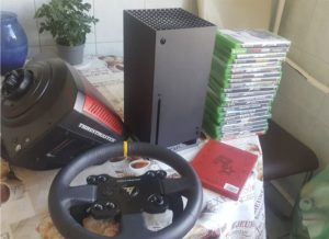 X box series x + simulator + games