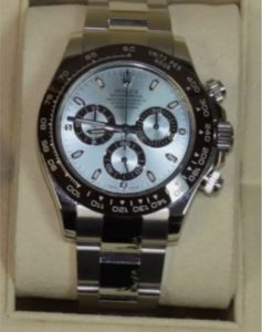 Rolex Anniversary Daytona Platinum Men's Watch