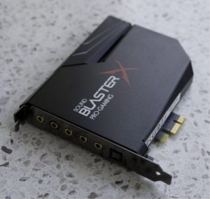 Sound BlasterX AE-5 černá, 7.1 / 32bit / PCIe