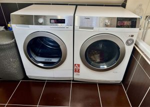 Set AEG 9+8 kg washing machine and dryer exclusive