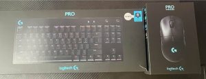 Logitech G pro klavesnica a myska