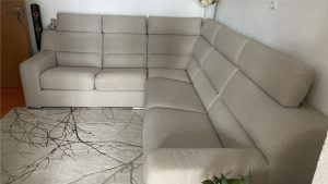 L-shaped sofa set