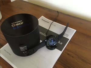 smart hodinky Samsung Gear S3 Frontier+nabijačka