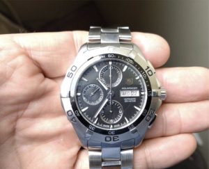 Tag Heuer aquaracer aut. ffi óra dobozával