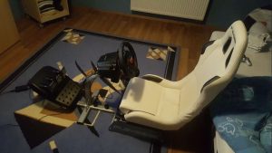 Playseat + steering wheel logitech g29 complete