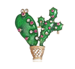 Cactus Brooch