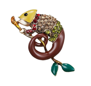 Camelion on the Olive Brooch