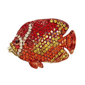 Brooch - Red-fish