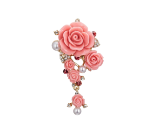 Pink Brooch