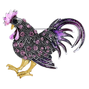 Brooch - Archie the Rooster