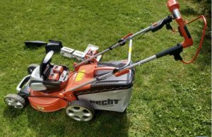 Hecht 5046 S battery self-propelled lawnmower 40 V, with 2 batteries + charger