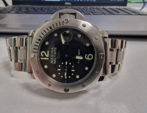 Marina Militare 44 mm automata férfi karóra rozsdamentes acél szíjjal