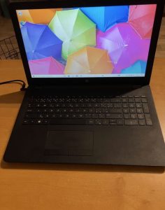 HP school laptop with windows 10