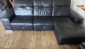 Leather sofa