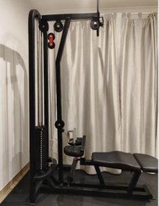 Life Fitness Pro USA combined back machine fitness machine exercise machine