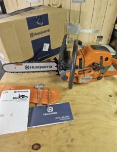 Husqvarna 550 xp Mk2 chainsaw for sale