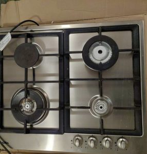 I am selling a gas hob, four burners