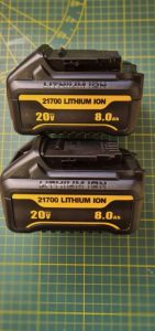 dewalt battery XR18 new articles samsung 21700