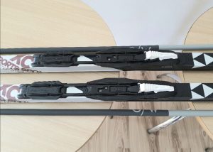 FISCHER XC SportStep set + OneWay poles 150cm