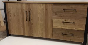 Solid wood chest of drawers, modern chest of drawers