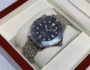 Omega Seamaster Professional 300M kék 41 Lgsw